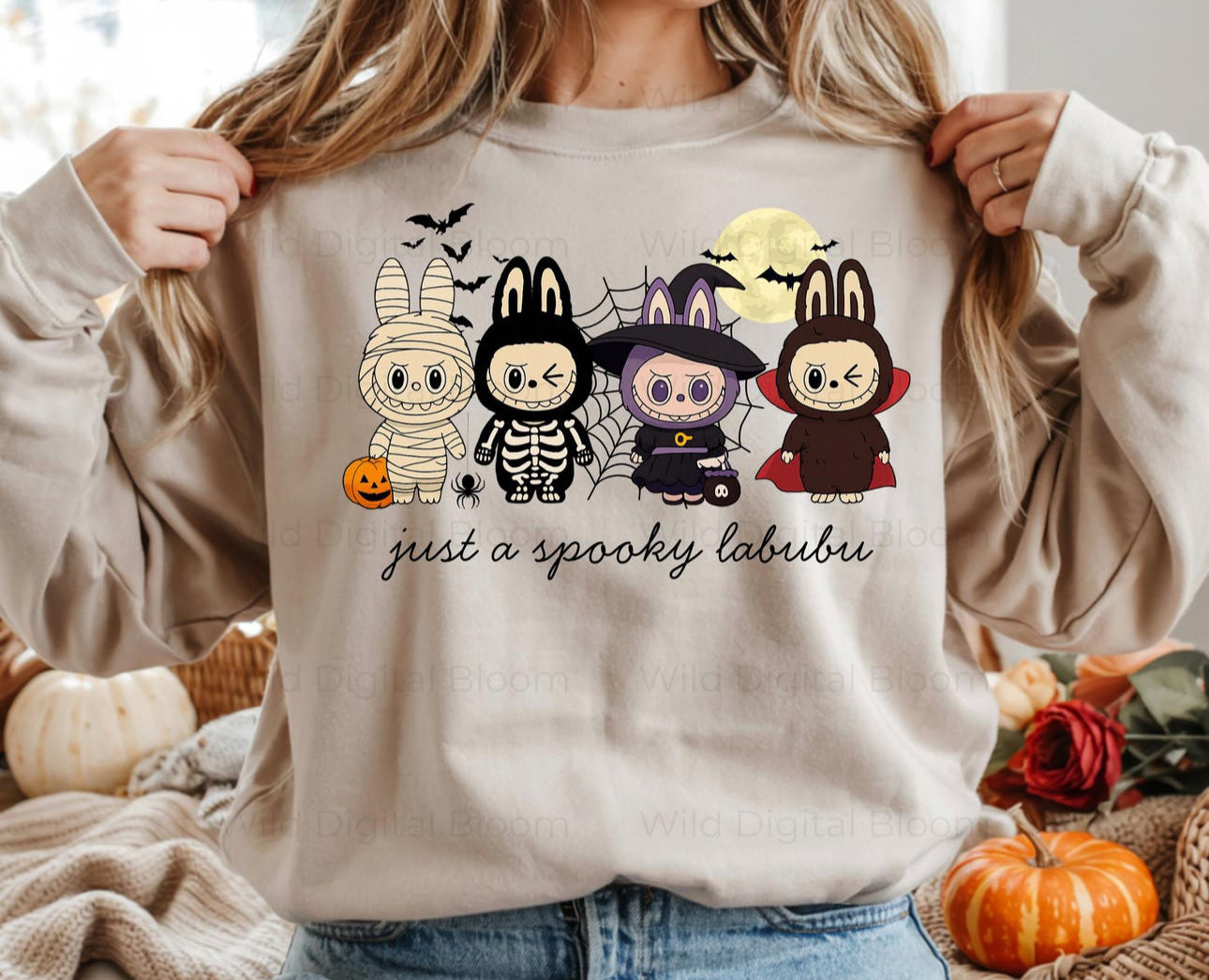 Just A Spooky Labubu Shirt