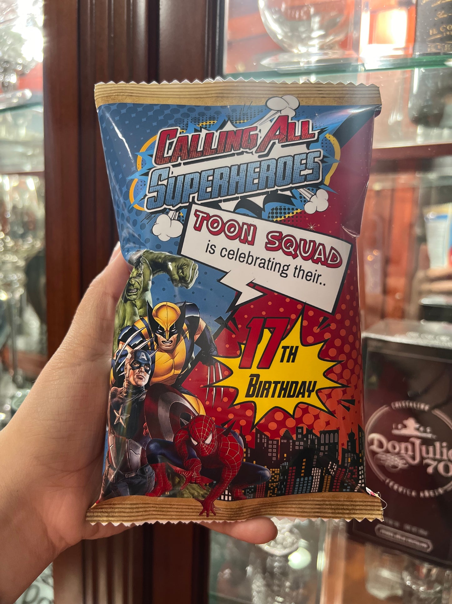 15 Party Chip Bags