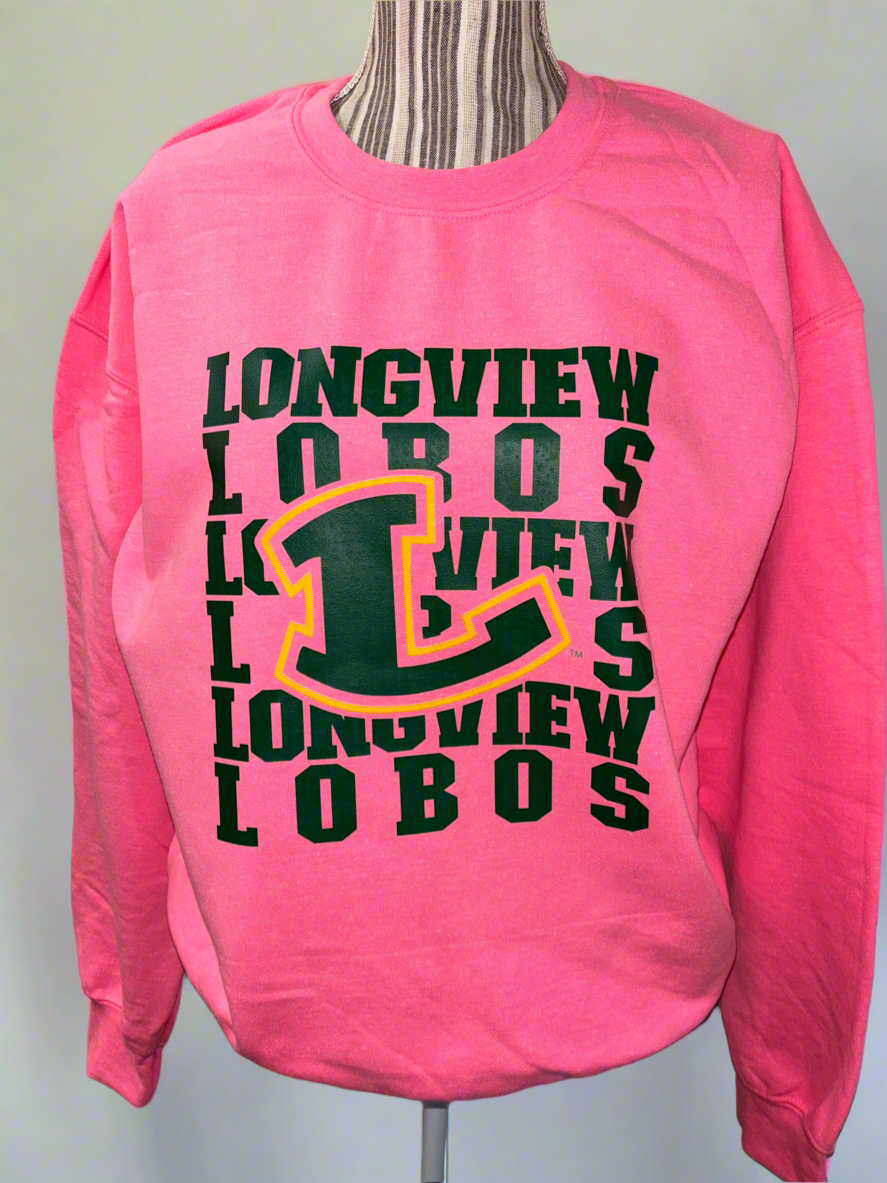 Pink Lobo Sweatshirt