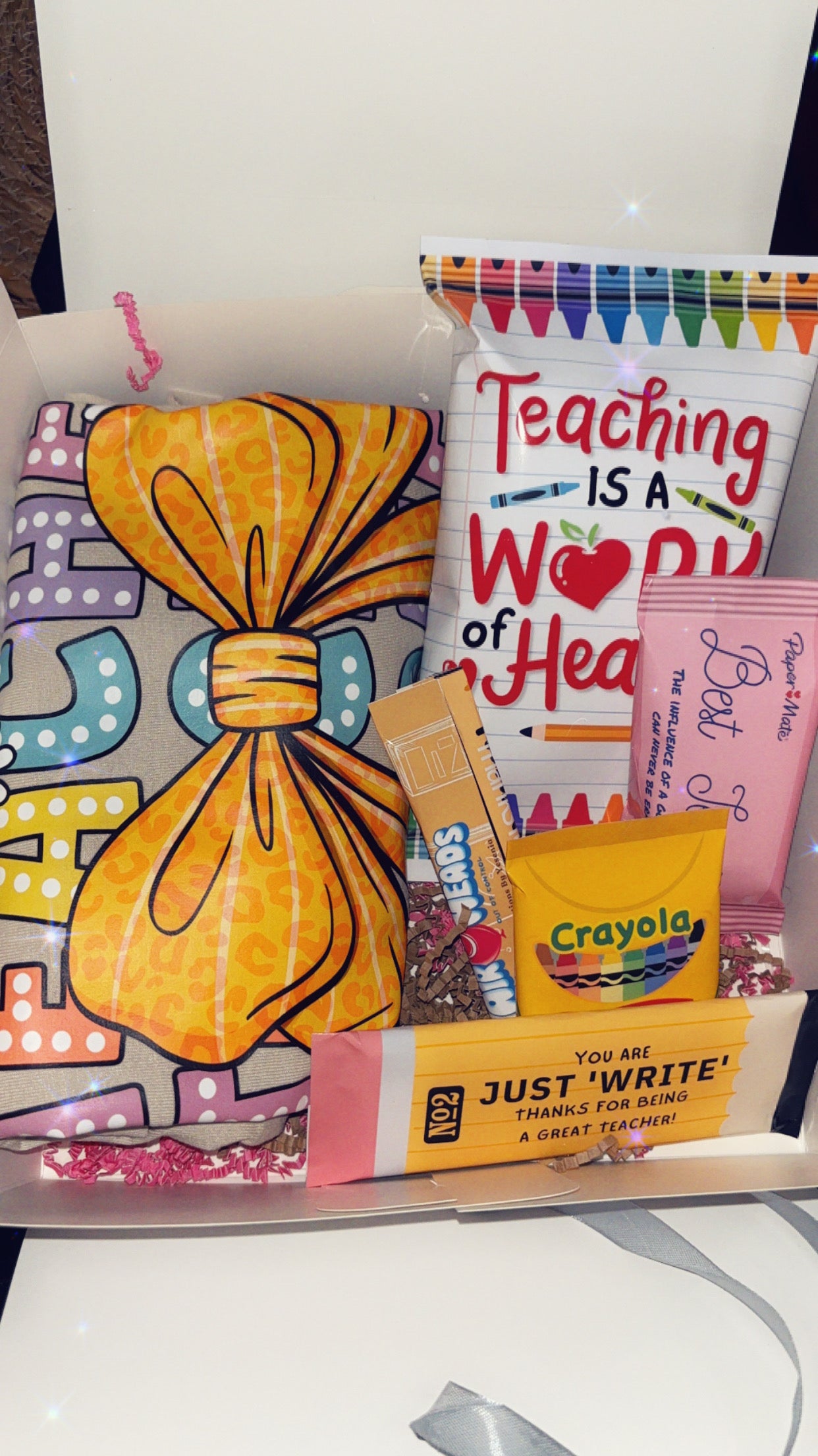 Teacher Gift Box with Shirt
