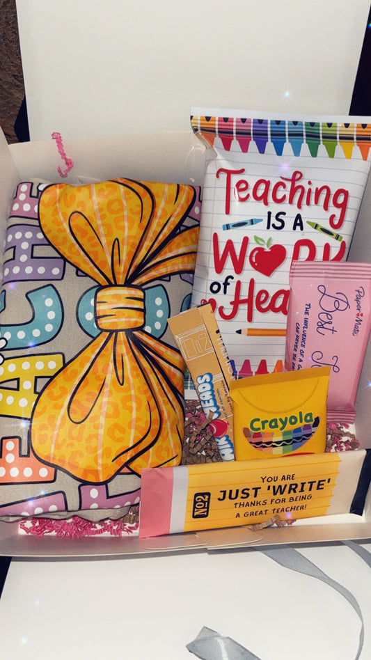Teacher Gift Box with Shirt