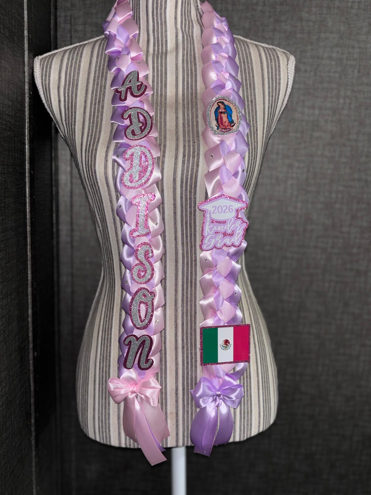 Virgen Pink & Purple Lei