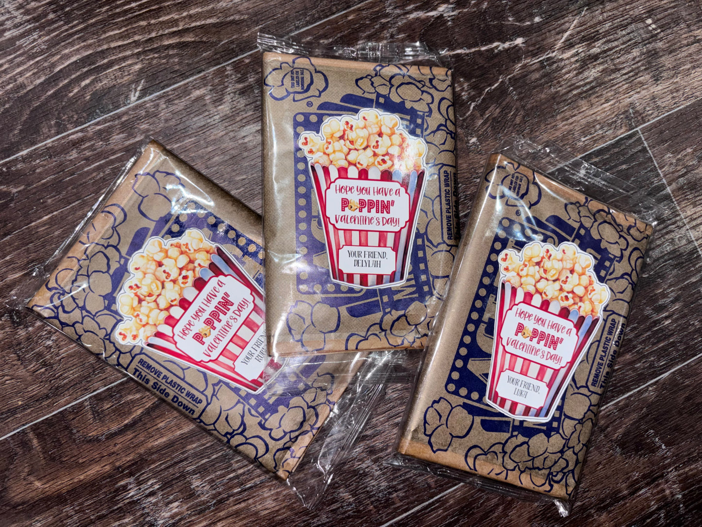 Valentine Popcorn Bags