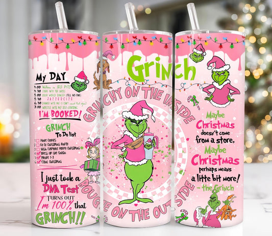 Grinch Christmas Tumbler