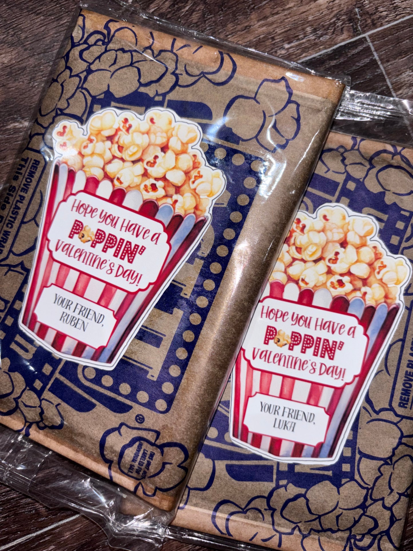 Valentine Popcorn Bags