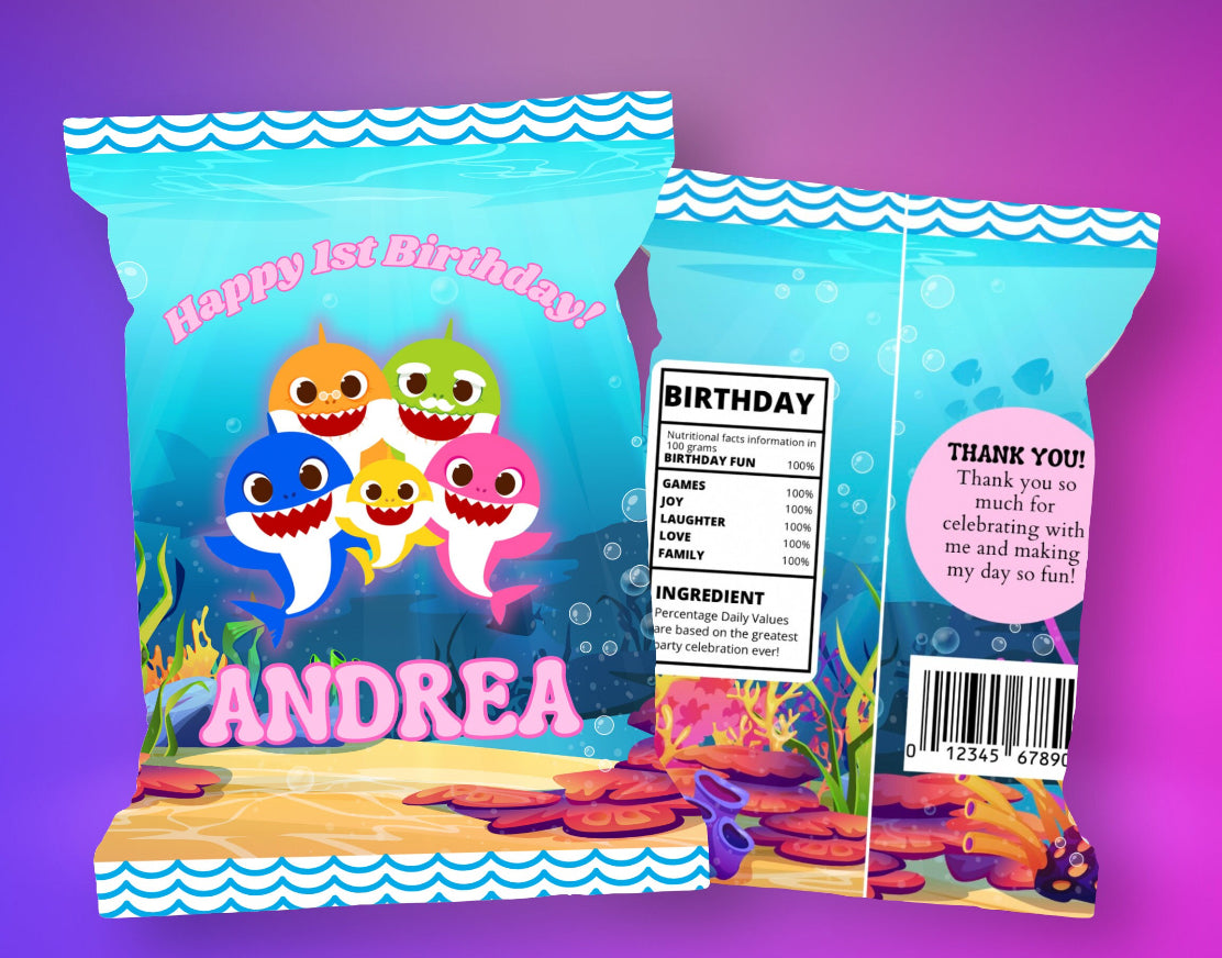 15 Party Chip Bags