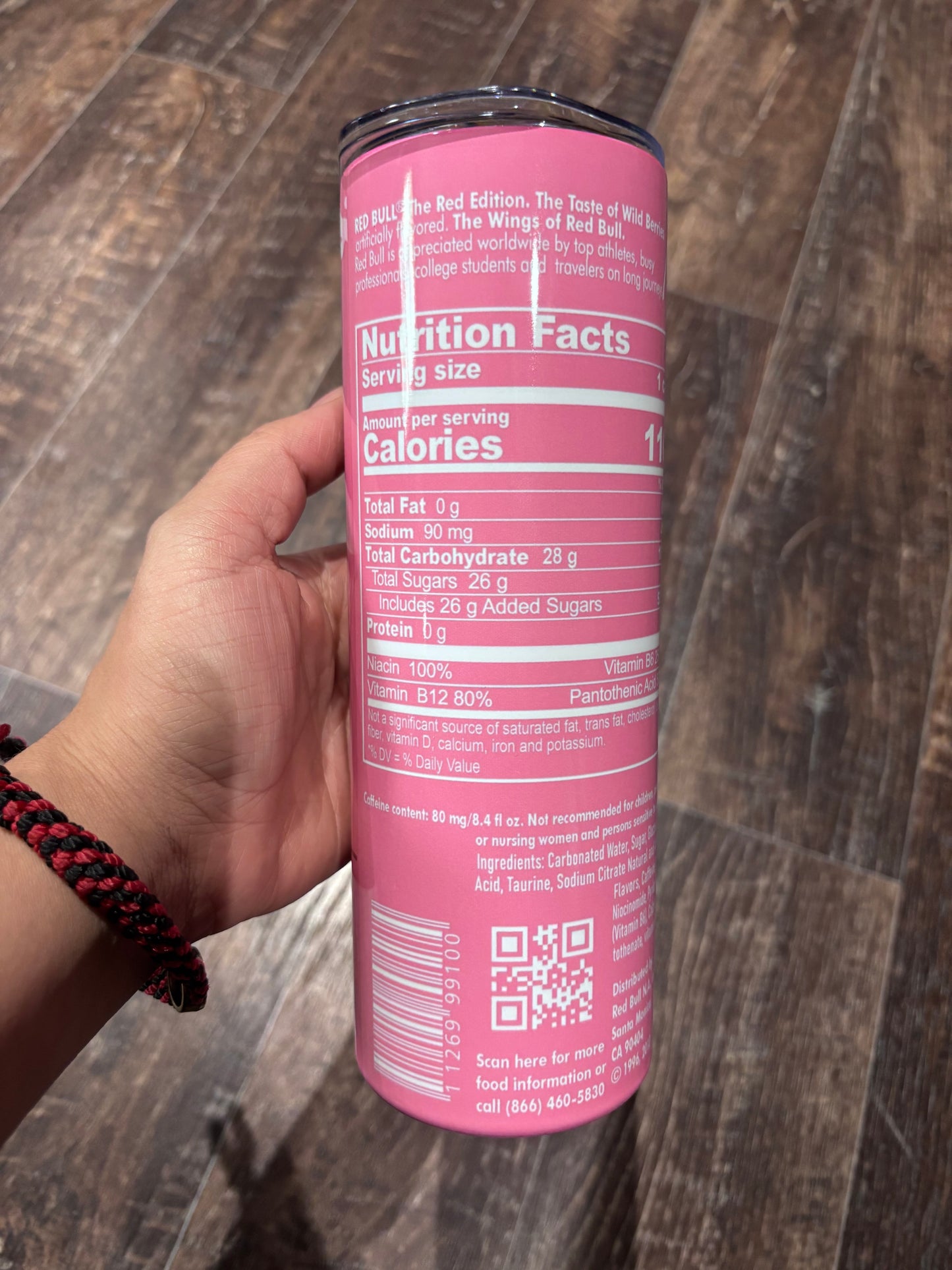 Pink Energy Tumbler