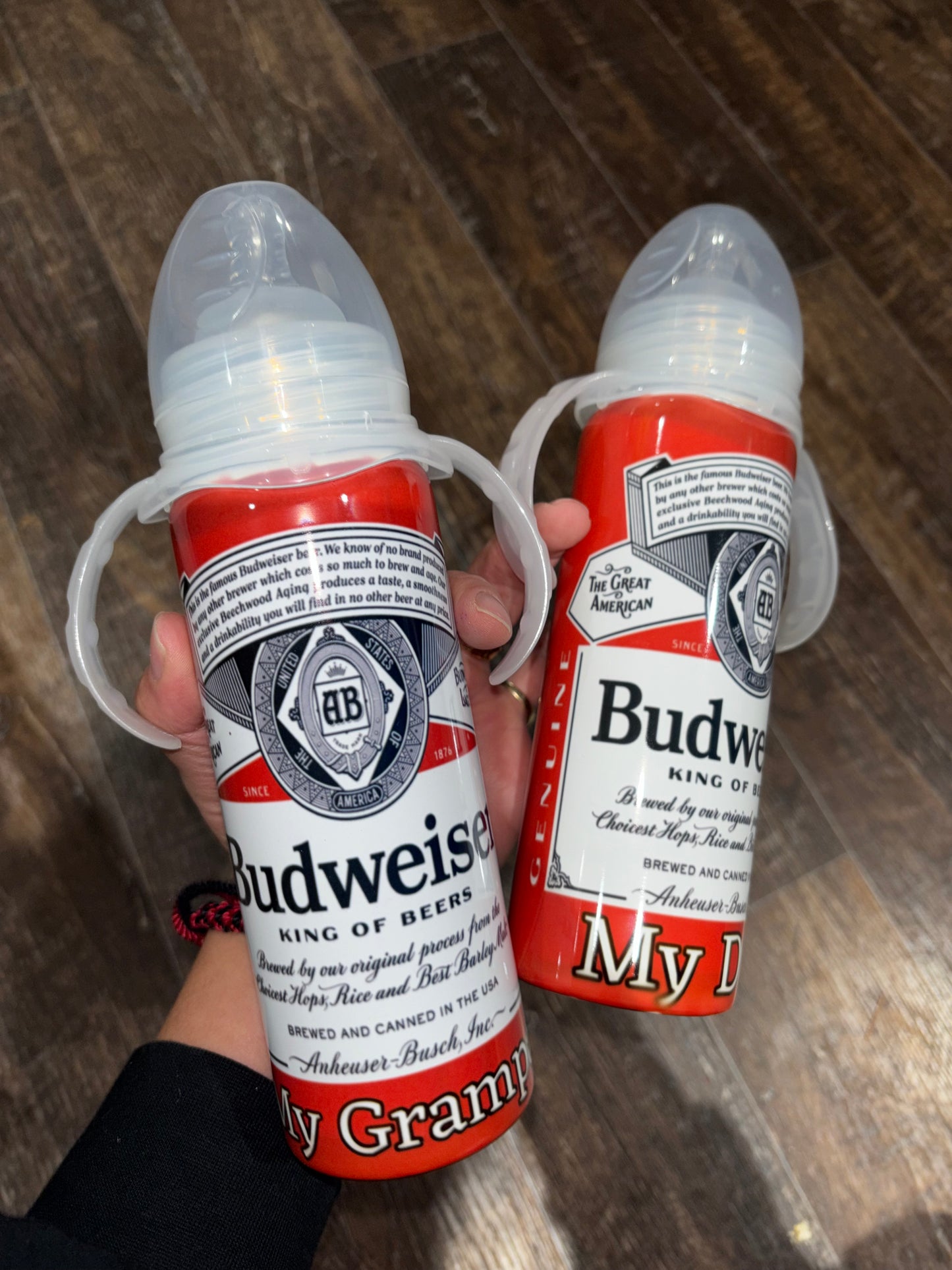 Budweiser Baby Bottle
