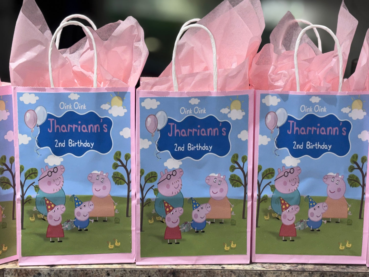 Peppa Pig Treat Bags