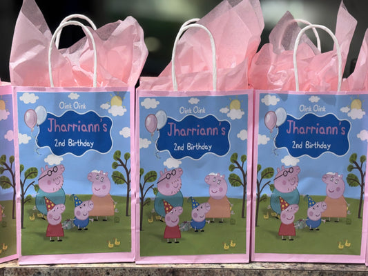 Peppa Pig Treat Bags