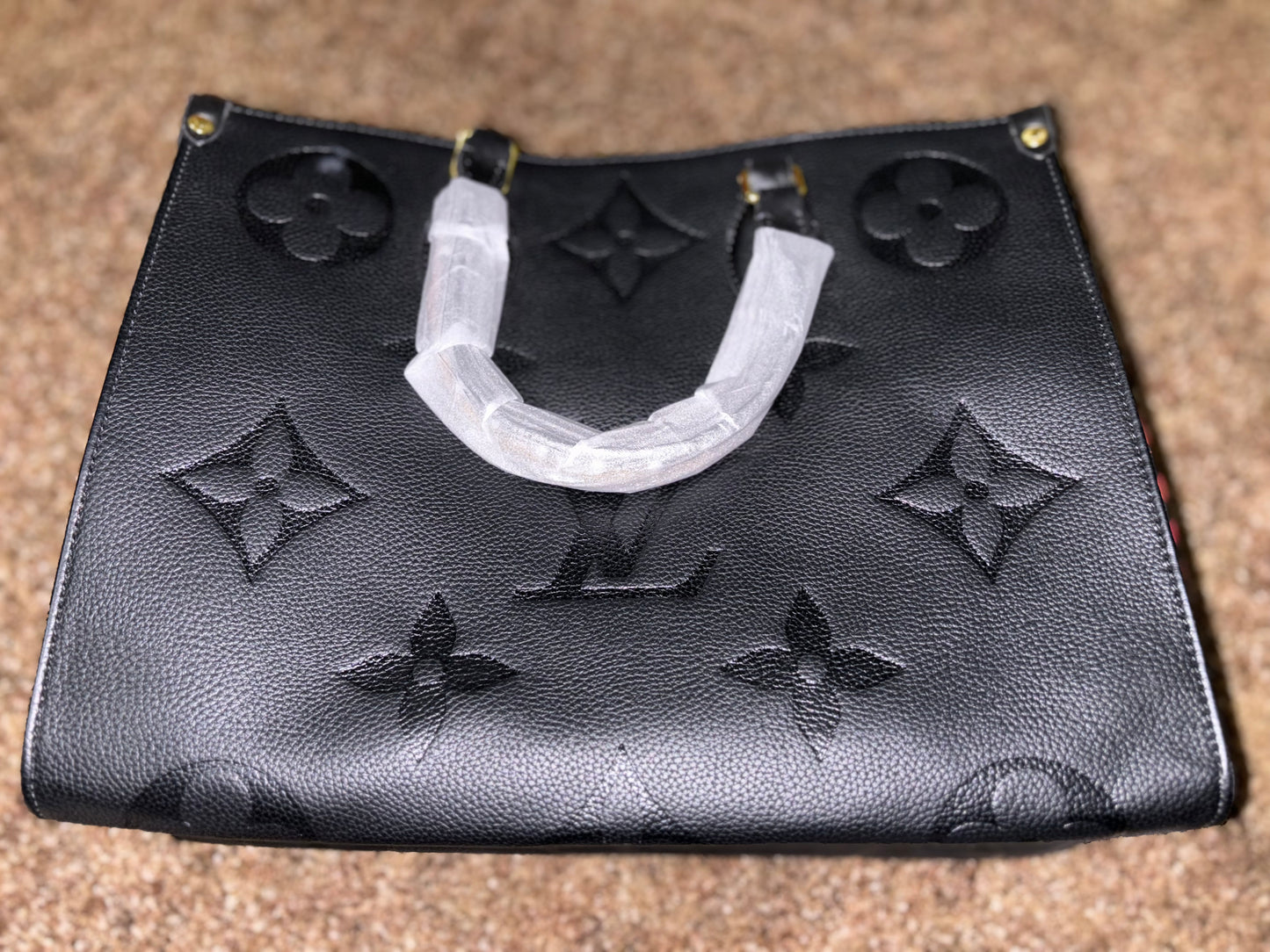 Leopard Black Purse